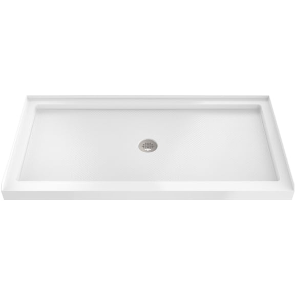 Dreamline 11DN3460-00C32 Slimline 34" X 60" Rectangular Shower Base - Polished Nickel with