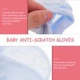 thumbnail image 5 of FELTECHELECTR 3 pares de manoplas antiarañazos para recién nacidos, guantes para bebés de 6 a 12 meses, manoplas antiarañazos para bebés, 5 of 5