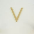 thumbnail image 3 of Package of 1, 10 Inch X 1/2" Thickness MDF Letter V in The Century Gothic Font, Thick, Upper Case for Art & Craft Project, Made in USA, 3 of 4