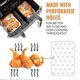 thumbnail image 2 of Air Fryer Paper Liners for Ninja Foodi Dual Air Fryer DZ201,Air Fryer, 2 of 4