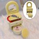 thumbnail image 1 of Elegante y romántico Joyero Organizador Exhibición Caja de almacenamiento Modelo de muebles Grandes regalos para anillos Pendientes Collar Accesorios Escritorio Crema Amarillo Salvador Organizador de joyas chic, 1 of 10