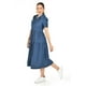 thumbnail image 2 of Vestido denim Roman Fashion /Juvenil 556 (Azul dark) azul oscuro G, 2 of 5