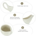 thumbnail image 4 of 2 Pcs Ceramic Sauce Cups Seasoning Buckets Kitchen Gravy Sauce Container, 4 of 9