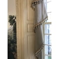 thumbnail image 2 of 3" (7.5cm) Noblesse Collection Victorian Style Tassel Fringe Trim # TFH3,, White Sands #4001 (White Ivory, Cream Ivory, Light Beige) Sold By The Yard (36"/3 ft/0.9m), 2 of 4