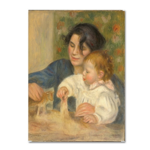 Renoir 'Gabriel And Jean' Canvas Art