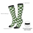 thumbnail image 6 of Fotbe Happy Watermelon print Women's Men's Novelty Crew Socks Cotton Socks Knee High Socks for Walking,Running,Nurses,Pregnancy, 6 of 8