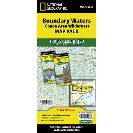 National Geographic Trails Illustrated Map Boundary