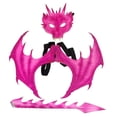 thumbnail image 2 of Ensemble d'Accessoires de Costume Dragon pour Enfants, Jeu de Rôle, Mascarade, Queue et Ailes de Dinosaure, Rouge, 2 of 8