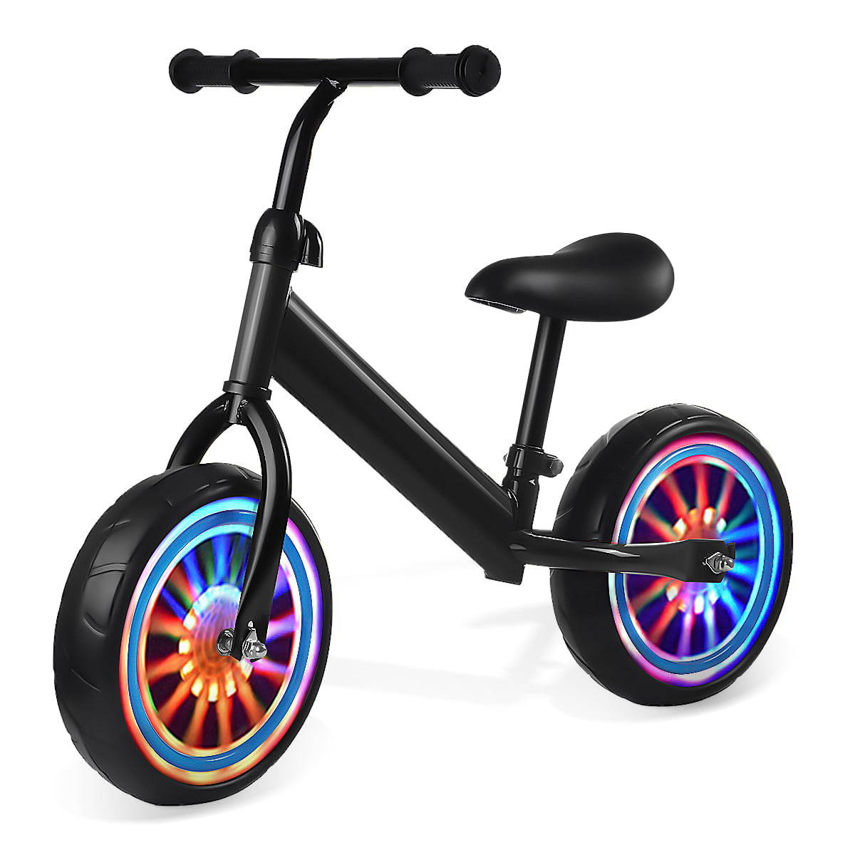 Kids Balance Bike Flashing Wheels Training for Toddlers 2-6 Years Old Gift Toy 