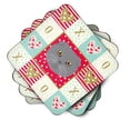 thumbnail image 2 of Scottish Fold Cat Love Foam Coaster Set of 4 Red, 2 of 4