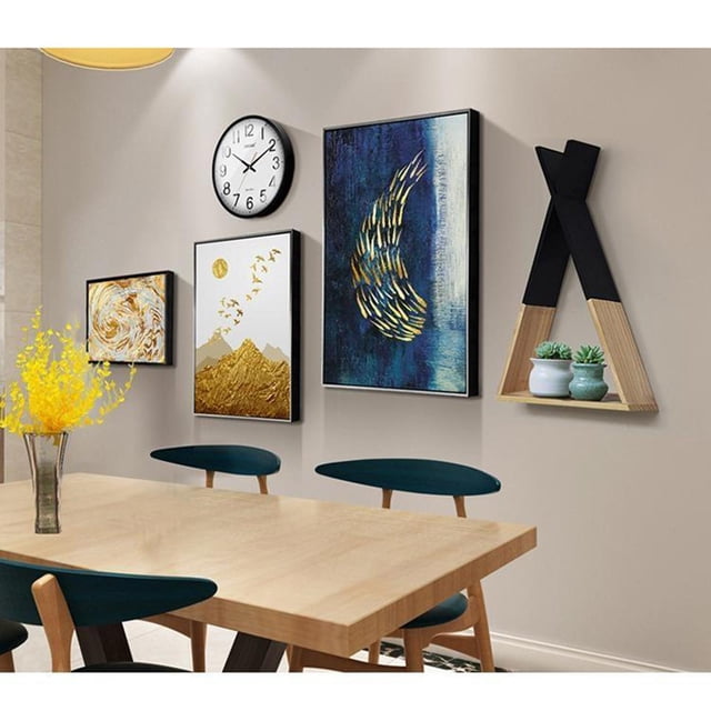 Estantes Flotantes de Pared de para Niños de , Estante de Pared Decorativo para Dormitorio, Sa de , , Cocina, Oficina, negro perfecl estantería de almacenamiento triangular