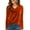 03# Saffron, variant on Velvet Tops for Women Long Sleeve Crewneck Dressy Elegant Date Night Velour Shirts, Saffron Fashionable top
