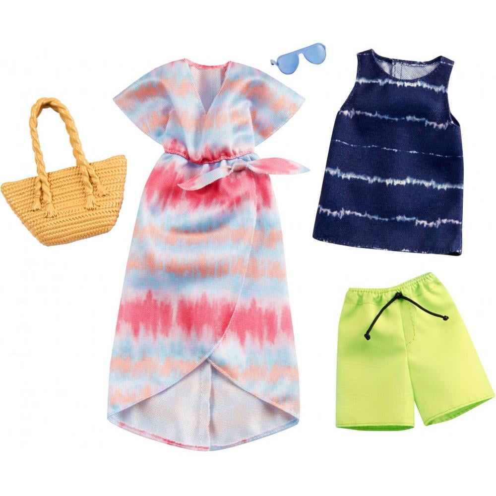Barbie Fashion Pack With 1 Outfit For Barbie Doll And 1 For Ken Doll