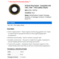 thumbnail image 2 of Oil Drain Plug Gasket - Compatible with 1987, 1989 - 1992 Cadillac Allante 1990 1991, 2 of 2