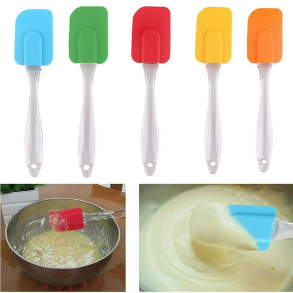 Cheers.US Silicone Spatula Cooking Baking Scraper Cake Cream Butter Mixing Batter Tools