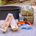 thumbnail image 6 of – All-Natural Fire Starters for Campfires, Fire Pits, BBQs & Fireplaces – Long Burning, Weather-Resistant, Non-Toxic & Easy to Light | 40 Pack, 6 of 6