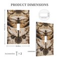 thumbnail image 3 of Fuzoiu Vintage Dragonfly Artwork Print Single Duplex Outlet Cover Plate, Light Switch Cover, for Receptacle Light Switch, Switch Cover Decorative Wallplate-Style T, 3 of 6