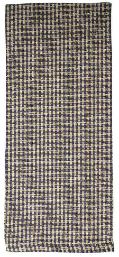 Fillurbasket Farmhouse Kitchen Towels, Black Striped Buffalo Checked Plaid, 3 Count