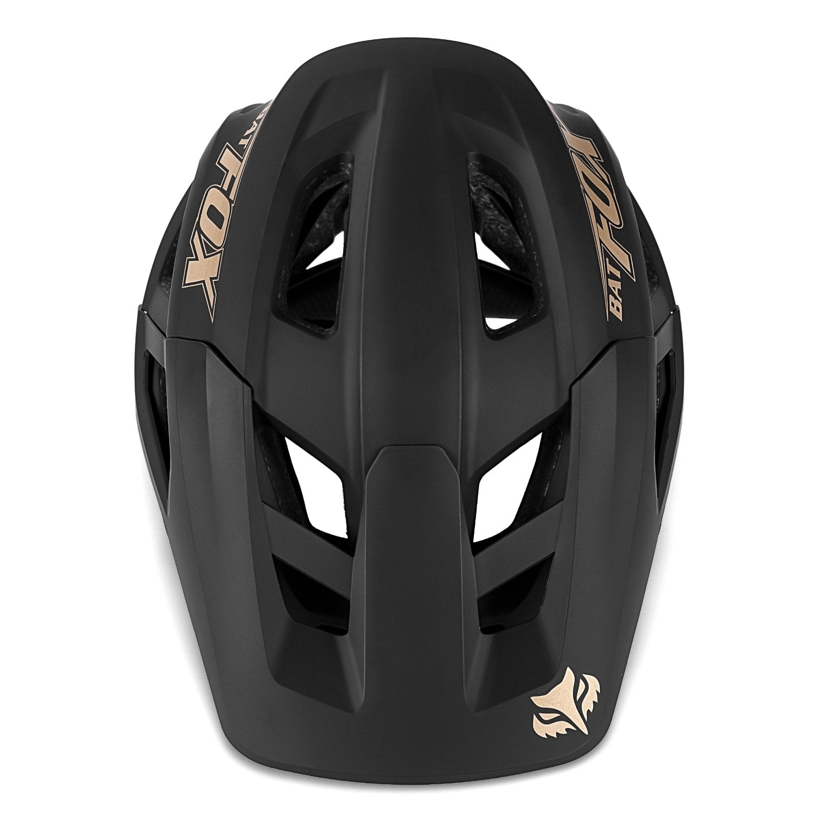 BATFOX Adult Mountain Bike Helmet NTA 8776 E-bike Certified CPSC & CE Safety Standards Lightweight MTB Bicycle Helmet for Men Women with Detachable Visor（L,Black)