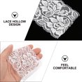 thumbnail image 4 of Shisuyan Lace Trim DIY Craft Ribbon White Nylon Yarn 1 Set for Women Clothing Decoration, 4 of 9