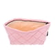 thumbnail image 1 of Bolsa de maquillaje acolchada: organizador portátil de cosméticos de viaje - Neceser bordado con cremallera - Organizador de artículos de aseo personal de viaje, 1 of 8