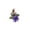 Purple, variant on PEONAVET Christmas Tree Christmas Needles Red Fruit Christmas Flowers Christmas Tree Pendants Props Christmas Holiday Christmas Box Decoration Crafts