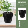 thumbnail image 3 of WHAMVOX 100pcs Planting Cup Black PE for Growing Plants in Simple Style, 3 of 8