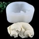 thumbnail image 2 of KAKOWELY Molde de silicona para chocolate con forma de perro durmiendo, molde para pastel y helado., 2 of 5