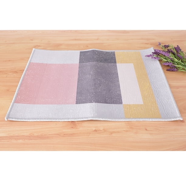Alfombrilla Antideslizante Alfombra De Piso Hogar Al Alfombra De Cocina / Dormitorio Alfombra B 50x80cm BLESIY Estera del piso del dormitorio