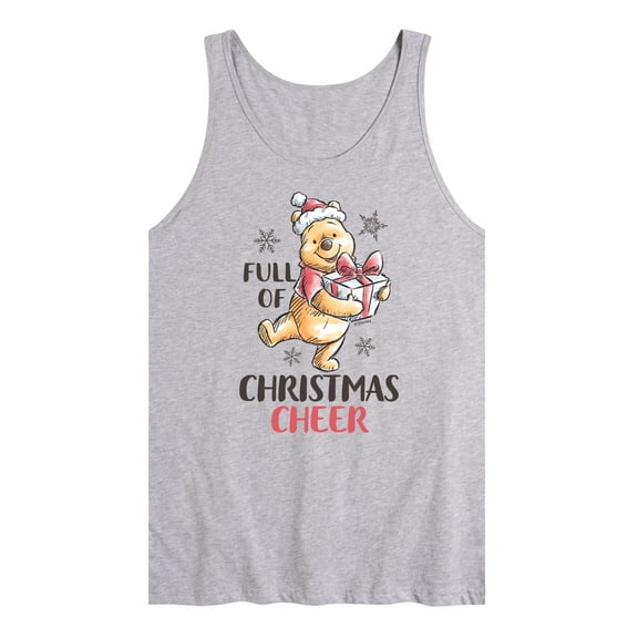 Disney Winnie The Pooh - Full of Christmas Cheer - Men's Jersey Tank Top