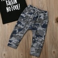 thumbnail image 6 of 2pcs Baby boy Clothes Kid Infant Camoflage Pant Short Sleeve Tshirt Clothing Set Toddler Boy Summer Outfits, 6 of 8