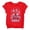 Red, variant on CPNG Girls Summer T-shirt Bow Cherry Heart Print Loose Casual Stylish Crewneck Short Sleeve Cool Sports Top(Green,3-4 Years)