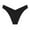 Black, variant on WZXFASHION Hot Girls Sexy Panty Underwear Bikini String Seamless Thongs Underwear Solid Nylon Ice Silk Women'sPanties C XL