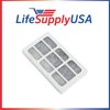 LifeSupplyUSA Pet Fountain Filter Replacement Compatible with Eyenimal NGFONACC006 (3-in-1)