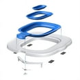 thumbnail image 4 of Sistema de entrenamiento para el baño para gatos, profesional para enseñar al gato a usar el inodoro, kit de entrenamiento para el baño para gatos, inodoro universal reutilizable para gatito, 4 of 5