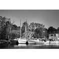 thumbnail image 2 of Highsmith, Carol 14x11 White Modern Wood Framed Museum Art Print Titled - Bayou La Batre Alabama, 2 of 4