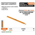thumbnail image 1 of Lápiz para carpintero, 18 cm Truper Lápiz para carpintero, 18 cm, 1 of 1