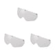 thumbnail image 1 of Eigraketly Gafas de sombrero de bicicleta de carretera, lentes de repuesto fáciles de desmontar, equipo moldeado integralmente, piezas de reparación de Type1 NO1 Eigraketly CBP489187, 1 of 6