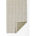 thumbnail image 3 of Novogratz by Momeni Malmo Grid Hand Woven Green Area Rug 2'3" X 8' Runner, 3 of 7