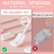 thumbnail image 5 of Limpiador de lengua oral para bebé, 60 cepillos de dientes desechables de gasa para bebé, cuidado dental para recién nacidos, cepillo de dientes y encías para niños pequeños de 0 a 36 meses,, 5 of 5