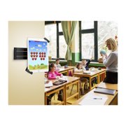 CTA Digital Articulating Security Wall Mount for 7-13 Inch Tablets, including iPad 10.2-inch (7th/ 8th/ 9th Generation) - 7 to 13 Screen Support - 1