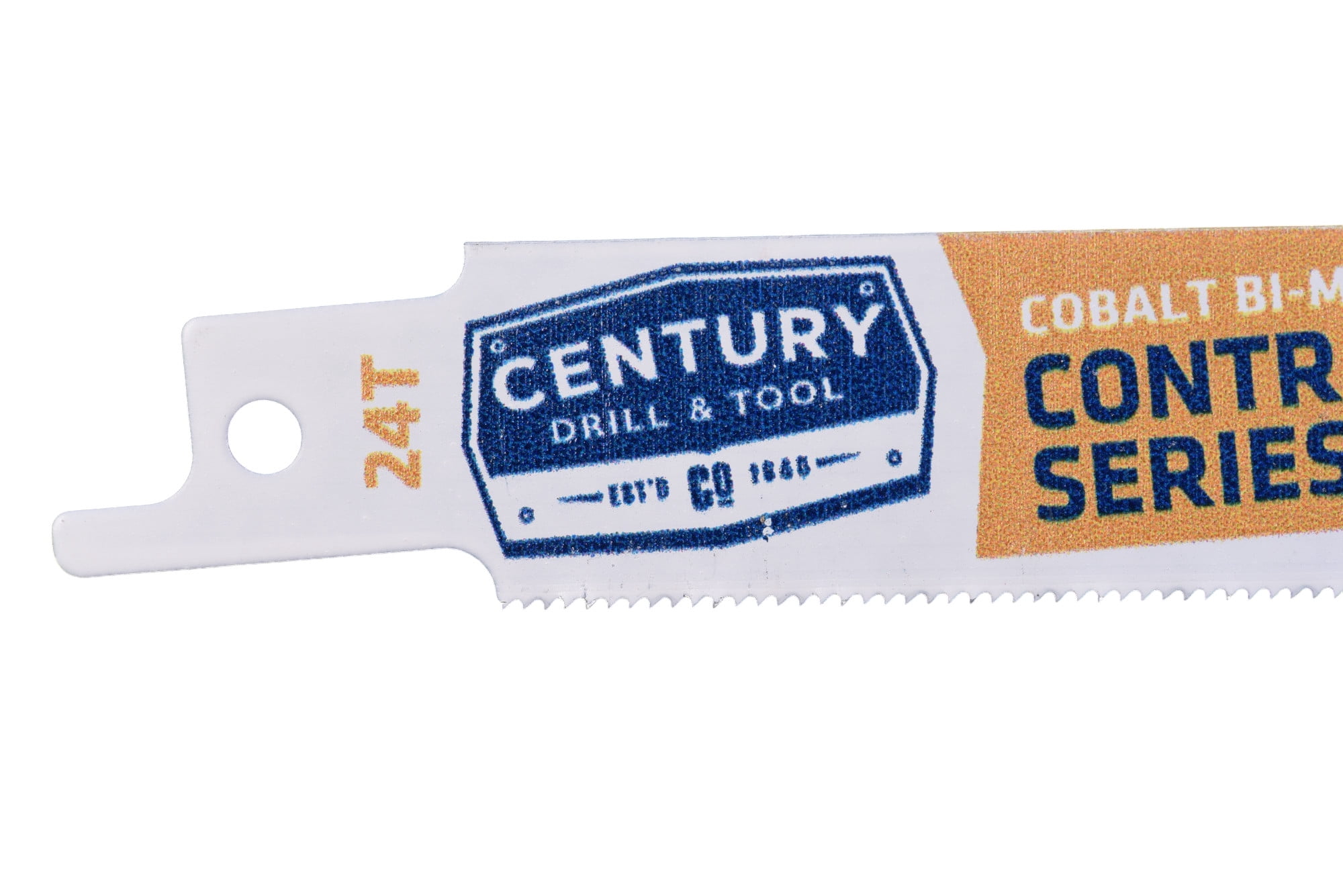 Century Drill & Tool 07724 6" Contractor Series Bi-Metal Reciprocating Saw Blade, 24T, 25 Pack