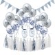 thumbnail image 2 of Feliz año de nuevo de papel de aluminio Feliz año de nuevo Decoración de Soporte para fotografía Plata Soledad feliz año nuevo decoracion, 2 of 10