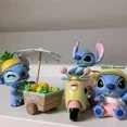 thumbnail image 2 of Caja sorpresa de la suerte de la serie Kawaii Disney Stitch Play, modelo de figura de anime, colección de juguetes de decoración para niños, regalos de Navidad, 2 of 5