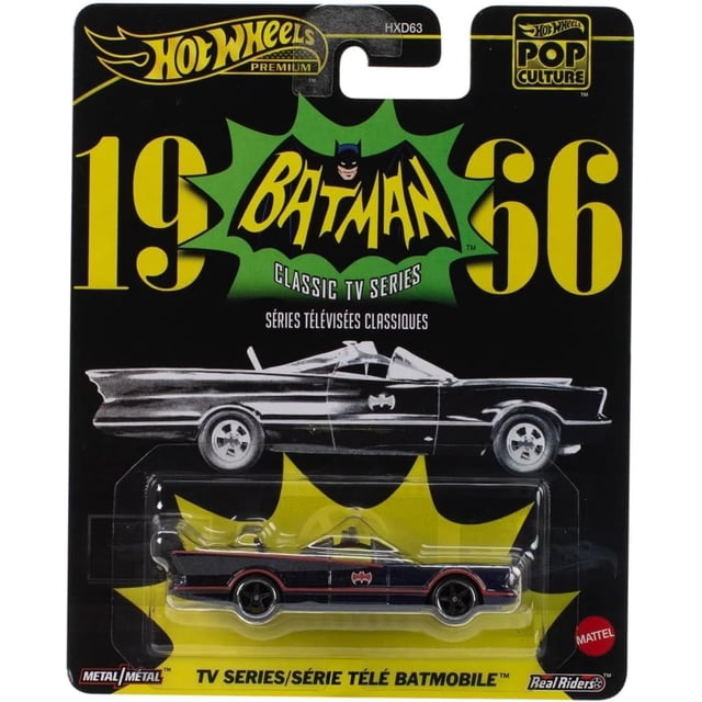 Auto de Juguete Hot Wheels Batimóvil Serie de TV 1966
