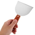 thumbnail image 5 of Homoyoyo Stainless Steel Hamburger Spatula for Kitchen Use with Nonstick Surface and Easy Operation for Grilling 10.5 inch Silver, 5 of 7