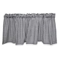 thumbnail image 1 of Cortina de cocina Sunnimix Cortina de nivel de ventana Negro 150x60cm, 1 of 7