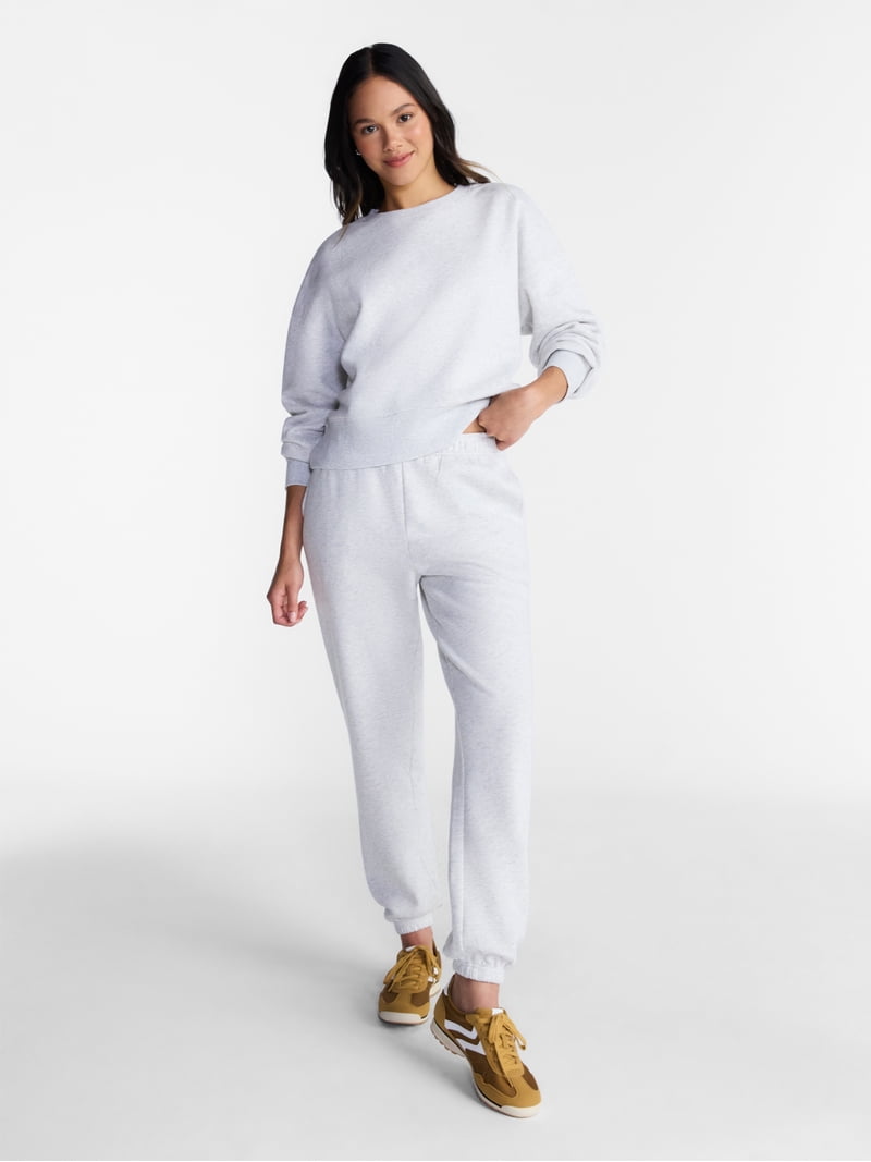No Boundaries Soft Fleece Joggers, 29'' Inseam, Women's XXS-4X