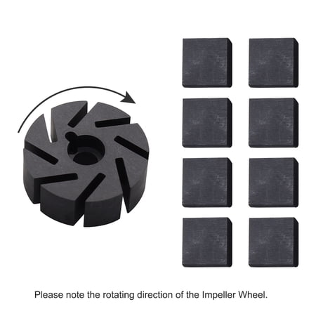 Vacuum Pump Impeller For Mercedes-Benz SL-Class & S-Class - 9 Pcs, Carbon Material, OE Compatible 3 thumbnail image