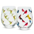 thumbnail image 3 of Set Of 4 Hummingbird Stemless Goblet, 3 of 3